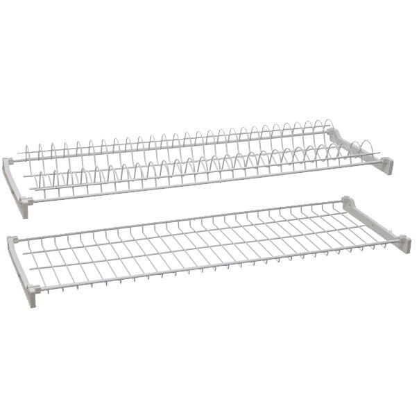 MENSOLA COLAPIATTI ACCIAIO PLAST C/SUPP 56 CM- 6,0 coppie