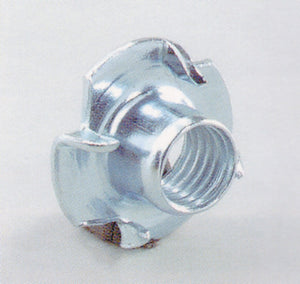 FONDELLO A 4 PUNTE ACC ZINC 10MA D 22XH12 MM- 100,0 pz