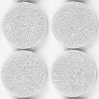 FELTRINO ADESIVO SEDIA BIANCO D 22 MM CF 10 PZ- 50,0 confezione