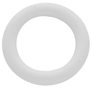 BS ANELLO BASTONE TENDA PLASTICA BIANCO 10 PZ- ATP- 5,0 bs