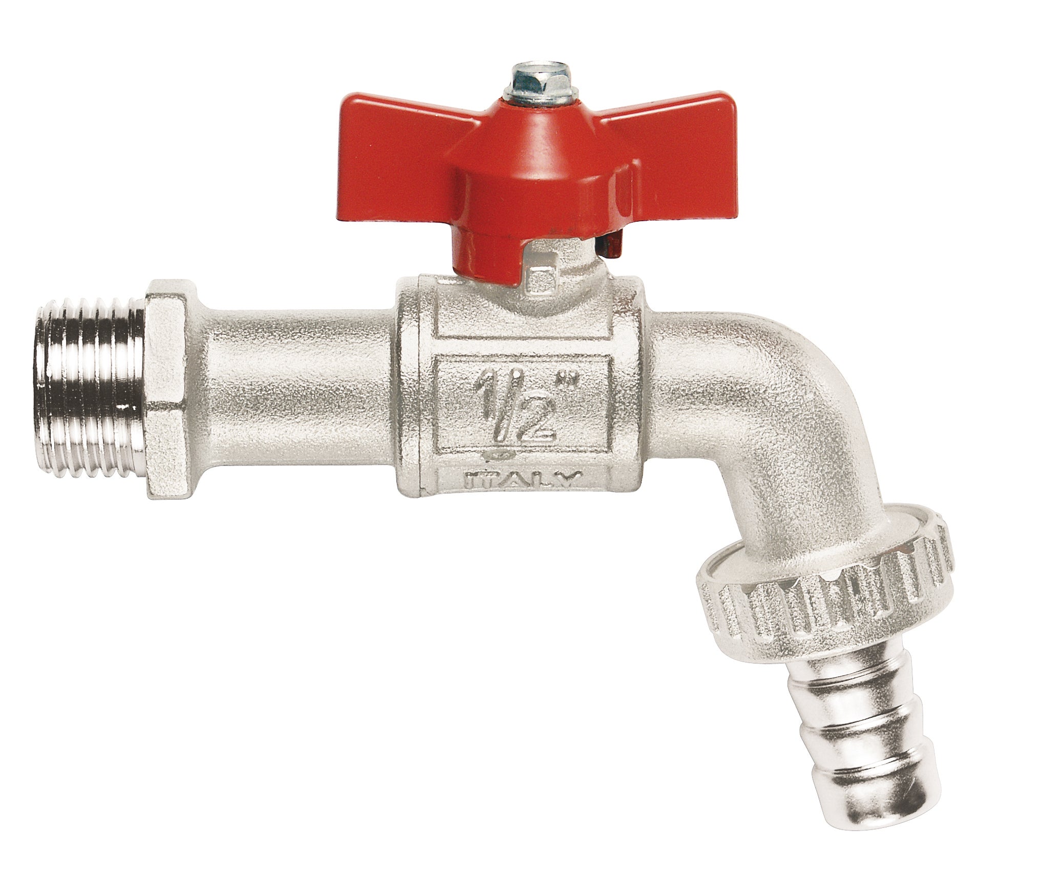 ITAP 134 RUBINETTO A SFERA PORTAGOMMA A T D 1/2- ITAP- 10,0 pz