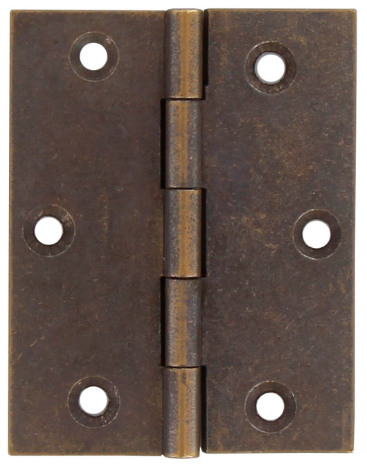 CERNIERA FRESATA PIANA OTTONE BRONZ 70X55 MM- MARIVA- 24,0 pz