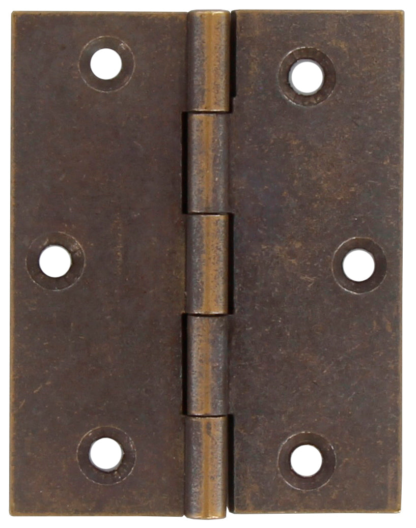 CERNIERA FRESATA PIANA OTTONE BRONZ 70X55 MM- MARIVA- 24,0 pz