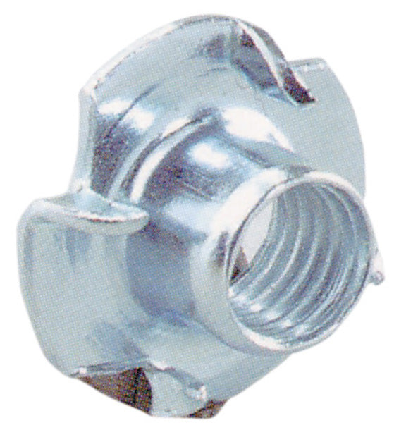 SC FONDELLO A 4 PUNTE ZINC  6MA D 16XH9 MM 10 PZ- 10,0 pz