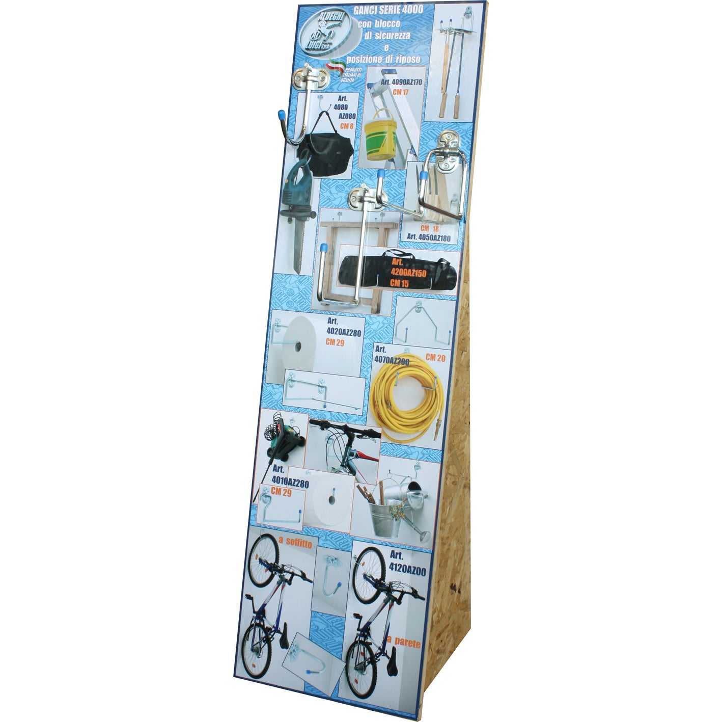 ESPOSITORE GANCI SALVASPAZIO VUOTO- ALDEGHI LUIGI SPA- 1,0 pz