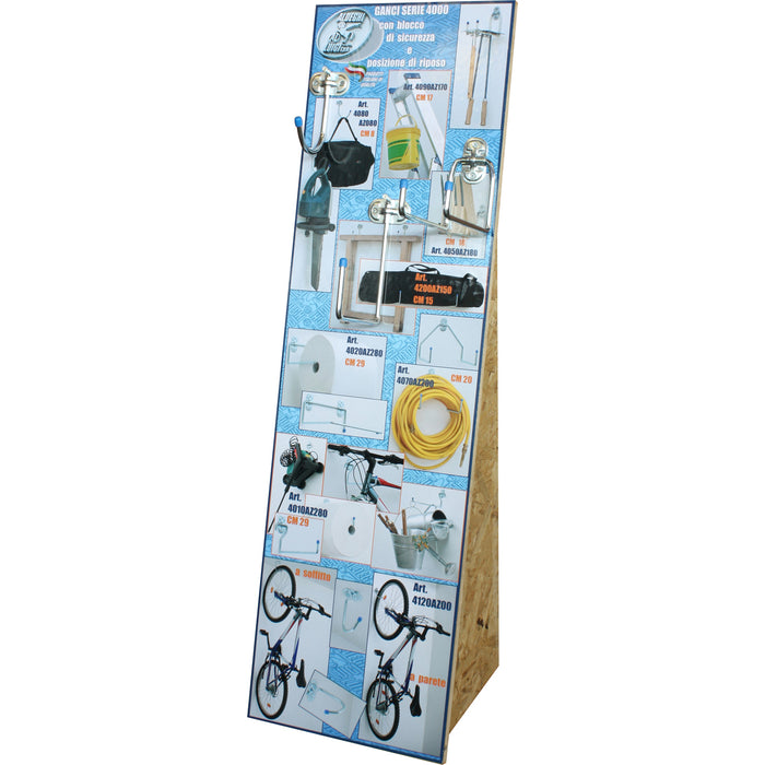 ESPOSITORE GANCI SALVASPAZIO VUOTO- ALDEGHI LUIGI SPA- 1,0 pz