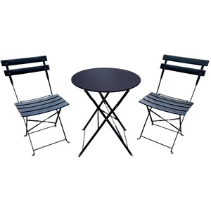 SET BISTRO GIOTTO NERO SAT FS460- 1,0 pz