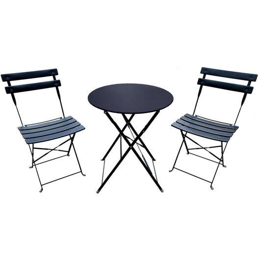 SET BISTRO GIOTTO NERO SAT FS460- 1,0 pz