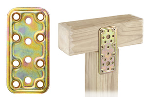 PIASTRA 745 DIRITTA ACCIAIO TROPIC  40X 60 MM- ALDEGHI LUIGI SPA- 50,0 pz