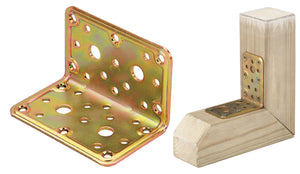 PIASTRA 777 ANGOLARE ACCIAIO TROPIC 100X 40X 40 MM- ALDEGHI LUIGI SPA- 25,0 pz