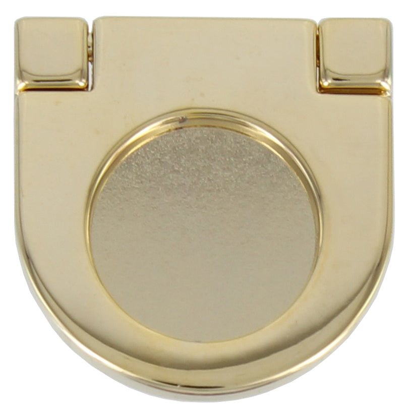 MANIGLIA ZAMA E 3262 INCASSO 36X36 MM ORO LUC- 25,0 pz