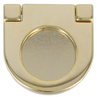 MANIGLIA ZAMA E 3262 INCASSO 36X36 MM ORO LUC- 25,0 pz