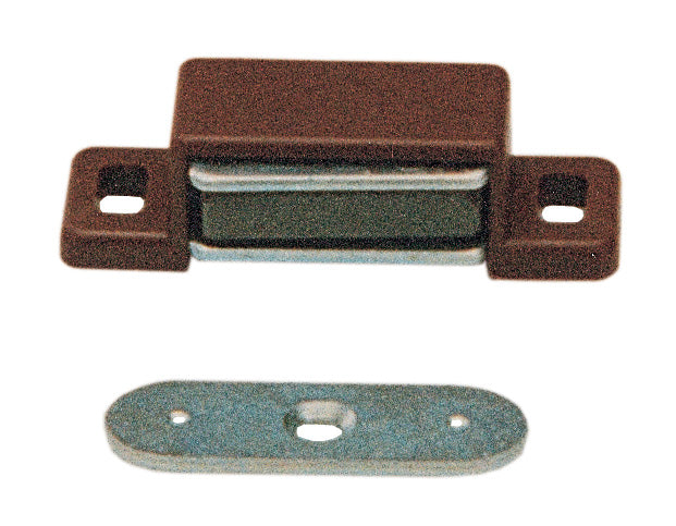 SC CHIUSURA MAGNETICA RETTANGOL MARRONE 2 PZ*- 5,0 pz