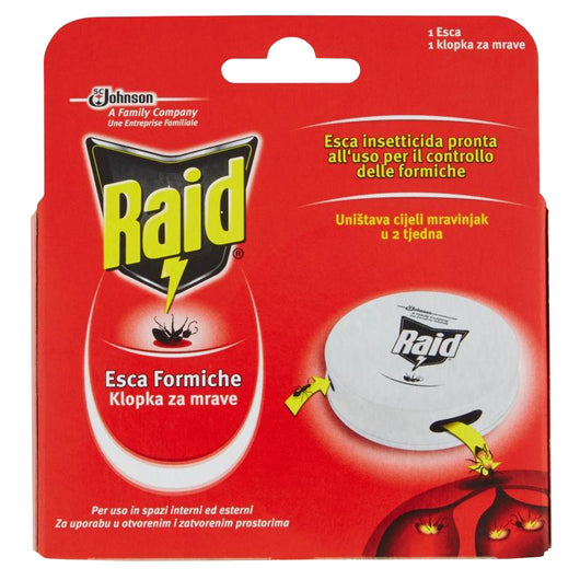 ESCA FORMICHE RAID- S.C.JOHNSON ITALY- 12,0 pz