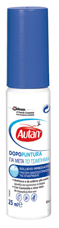 ANTIZANZARE AUTAN DOPOPUNTURA- S.C.JOHNSON ITALY- 12,0 pz