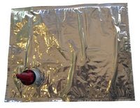 SACCA VINO BAG IN BOX ALLUMINIO C/RUBINETTO 3 L- 15,0 pz