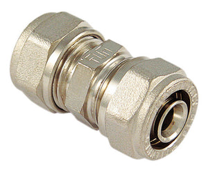 RACCORDO DIRITTO DOPPIO 16X16 P/MULTISTRATO- TIEMME- 10,0 pz