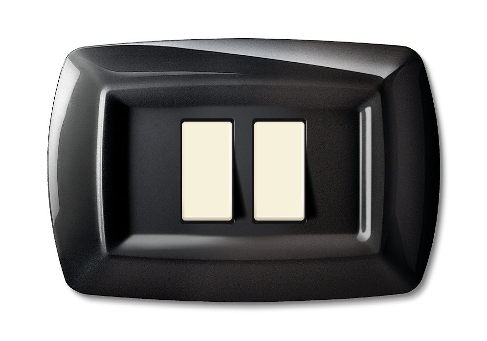 TONDO PLACCA MAGIC PLAST 2P RAVVICINATI NERO- ELETTROCANALI- 10,0 pz