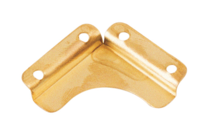 BL FERMASPECCHI LISCIO OTTONATO 30X30 MM 4 PZ- 5,0 blister