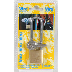 VIRO BL 554.42.7 LUCCHETTO OTT ARCO LUNGO 40 MM- 12,0 pz