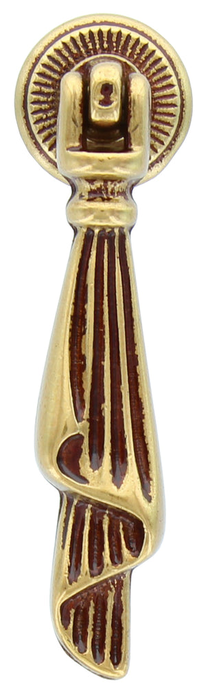 BL MANIGLIA 21391 20X72 MM OTTONE PATINE 2 PZ- 5,0 blister