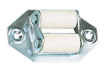 SC GUIDACINGHIA FERRO ORIZZONT C/RULLINI PLASTICA- BOLIS ITALIA- 5,0 pz