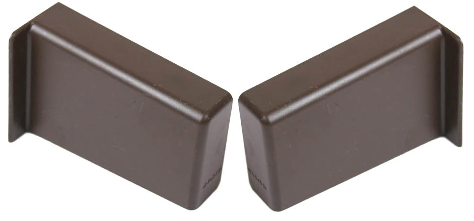 BL GUSCIO COPERTURA PLASTICA DX SX MARRONE 2 PZ- 5,0 blister