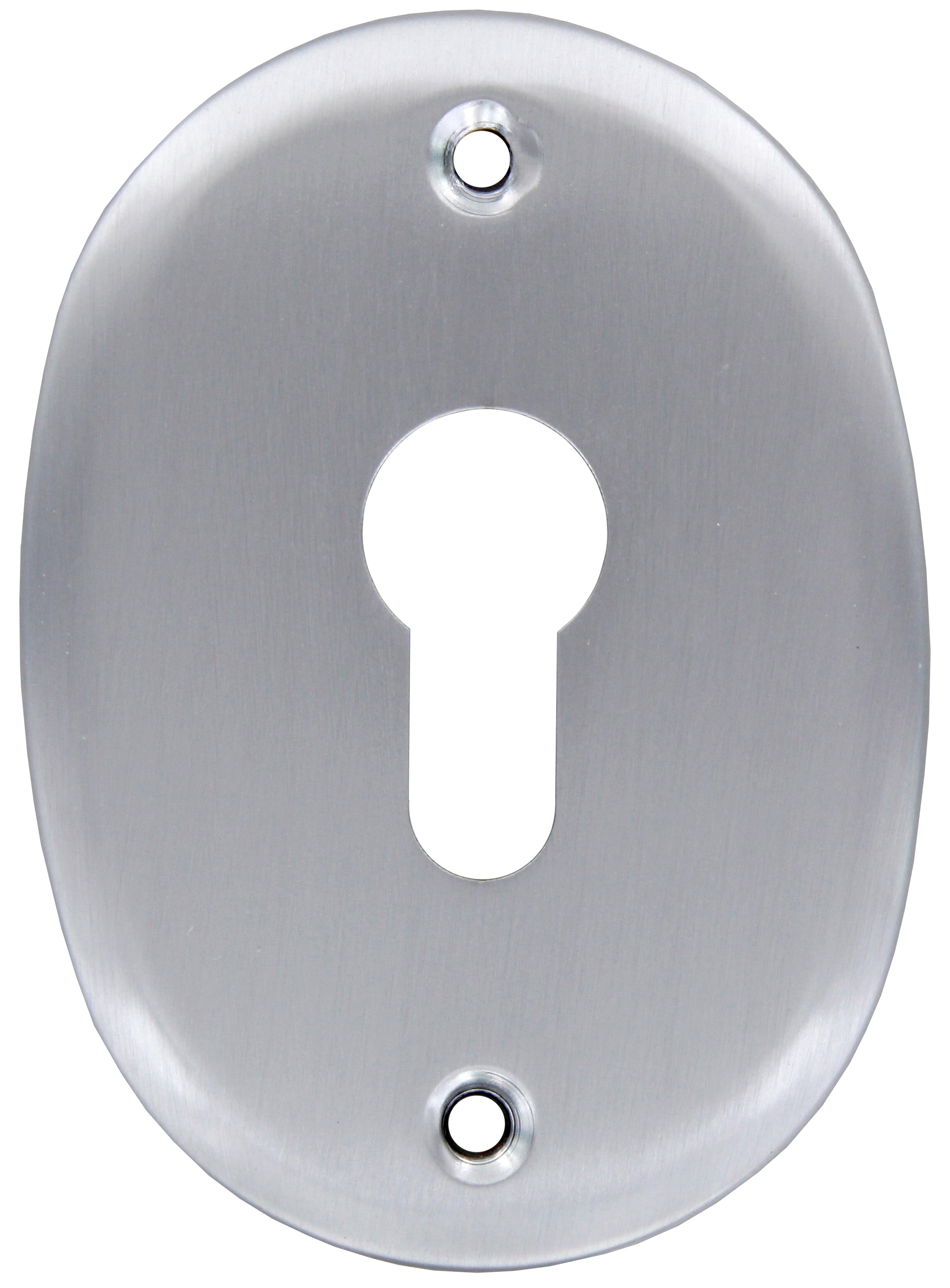 BOCCHETTA PROFILO EUROPEO F0232 C/FORI CROMO SAT- 2,0 pz