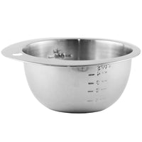 CIOTOLA GRADUATA ACCIAIO 0,8 L FACKELMANN 29630- 1,0 pz