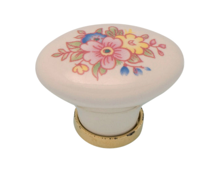 POMOLO PORCELLANA OVALE C/BASE F/15 24X34X25 MM**- 25,0 pz