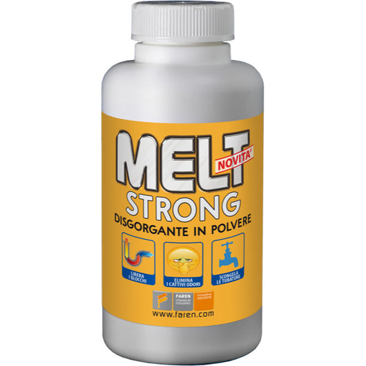 DISGORGANTE IN POLVERE MELT STRONG 600 G- 12,0 pz