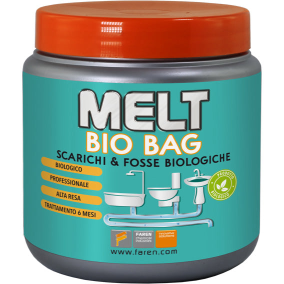 MELT BIO BAG X SCARICHI E FOSSE BIOLOGICHE GR.  300- 12,0 pz
