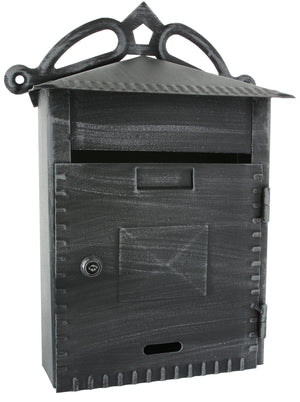 CASSETTA POSTALE RUSTICA RICCIO 22X8X30 CM- 4,0 pz