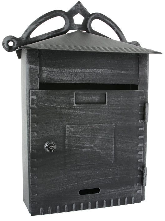 CASSETTA POSTALE RUSTICA RICCIO 22X8X30 CM- 4,0 pz