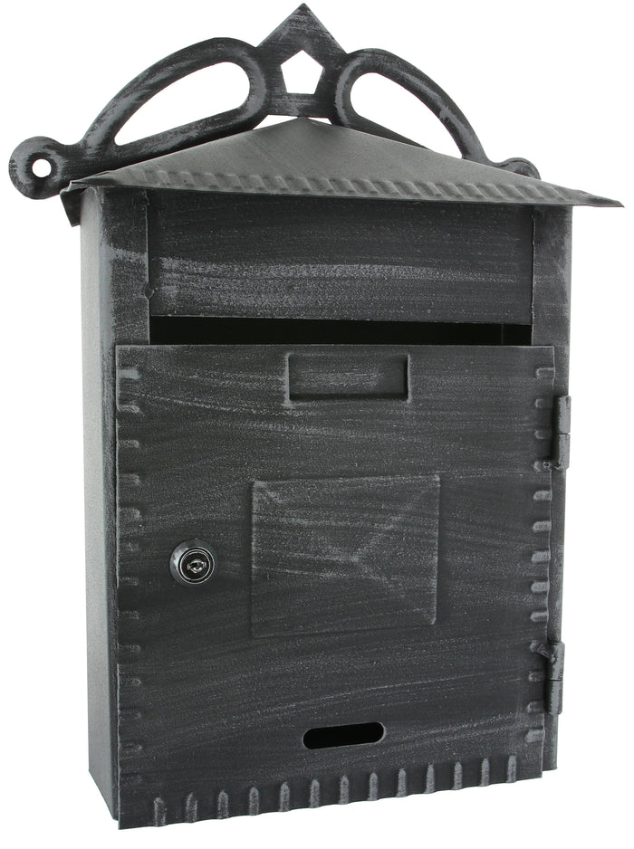 CASSETTA POSTALE RUSTICA RICCIO 22X8X30 CM- 4,0 pz