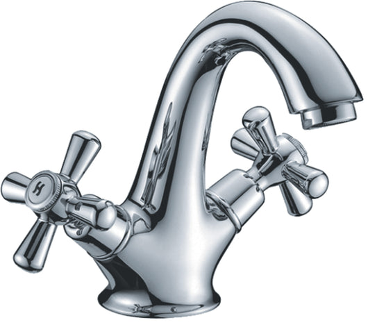 SERIE SOFIA MOD.A  LAVABO CROCE CROMO- RUBINETTERIE ASSOCIATE- 1,0 pz