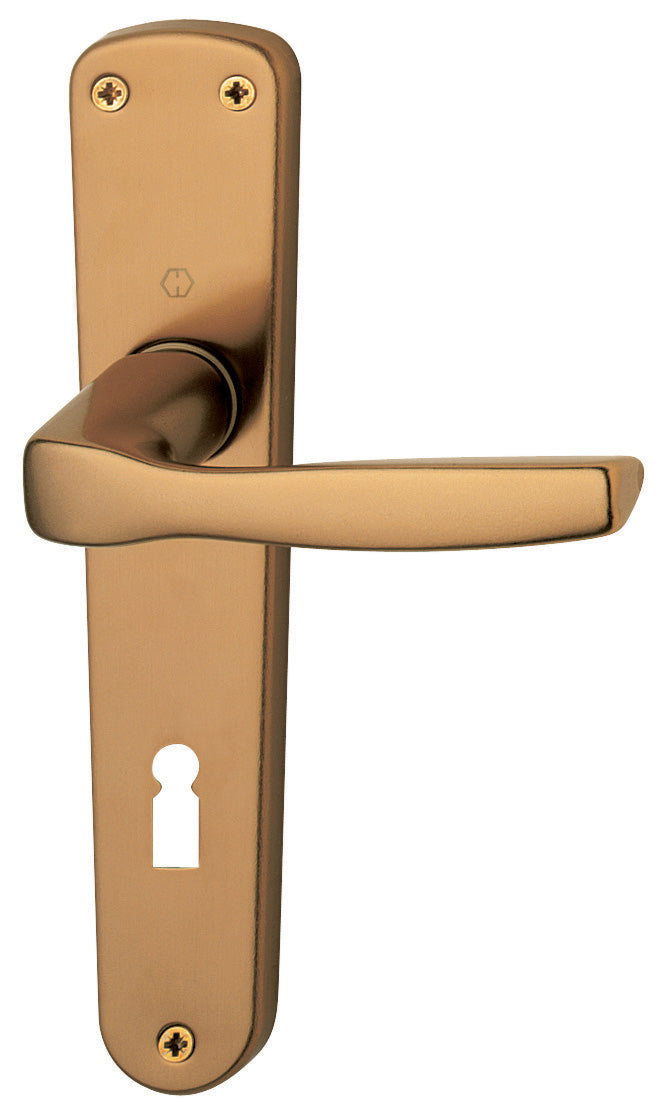 BL MANIGLIA ANODIZZATA BRONZO Q.8-70- GHIDINI PIETRO BOSCO- 4,0 blister