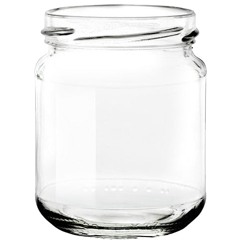 BARATTOLO IN VETRO  212 CC BOCCA D 63 MM- 24,0 pz