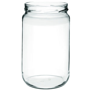 BARATTOLO IN VETRO  314 CC BOCCA D 63 MM- 24,0 pz