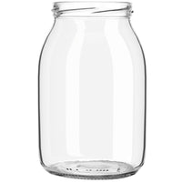 BARATTOLO IN VETRO 1062 CC BOCCA D 82 MM- 12,0 pz