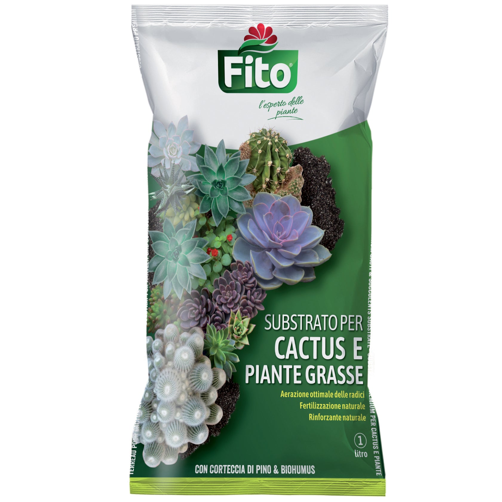 FITO SUBSTRATO CACTUS 1 L- 1,0 pz