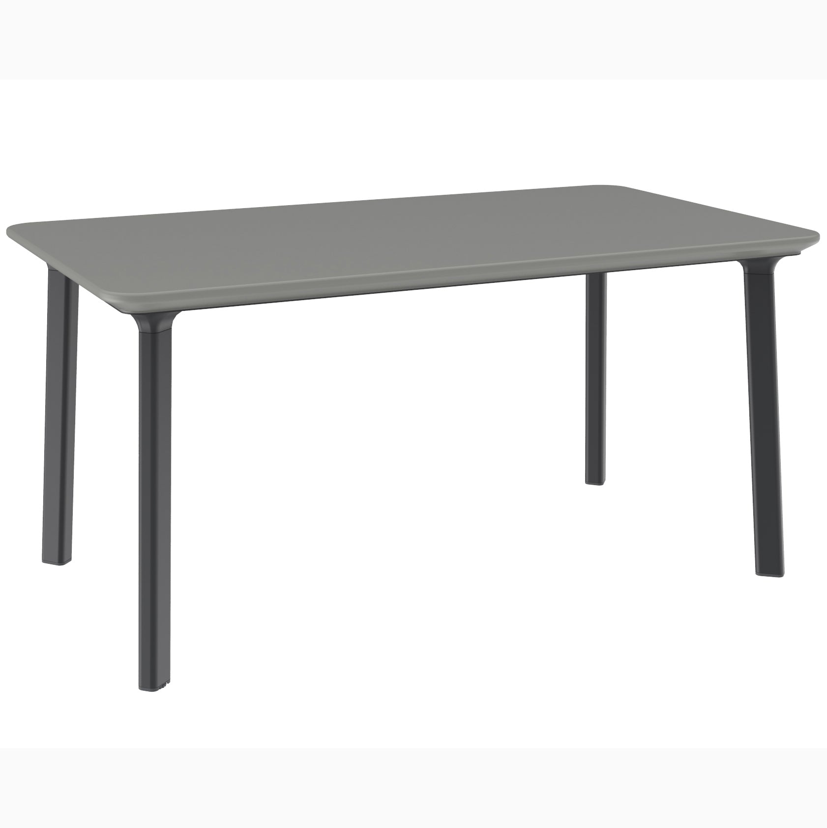 TAVOLO DINNING 147X84X72 BIANCO/GRIGIO- 1,0 pz
