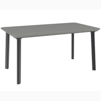 TAVOLO DINNING 147X84X72 BIANCO/GRIGIO- 1,0 pz