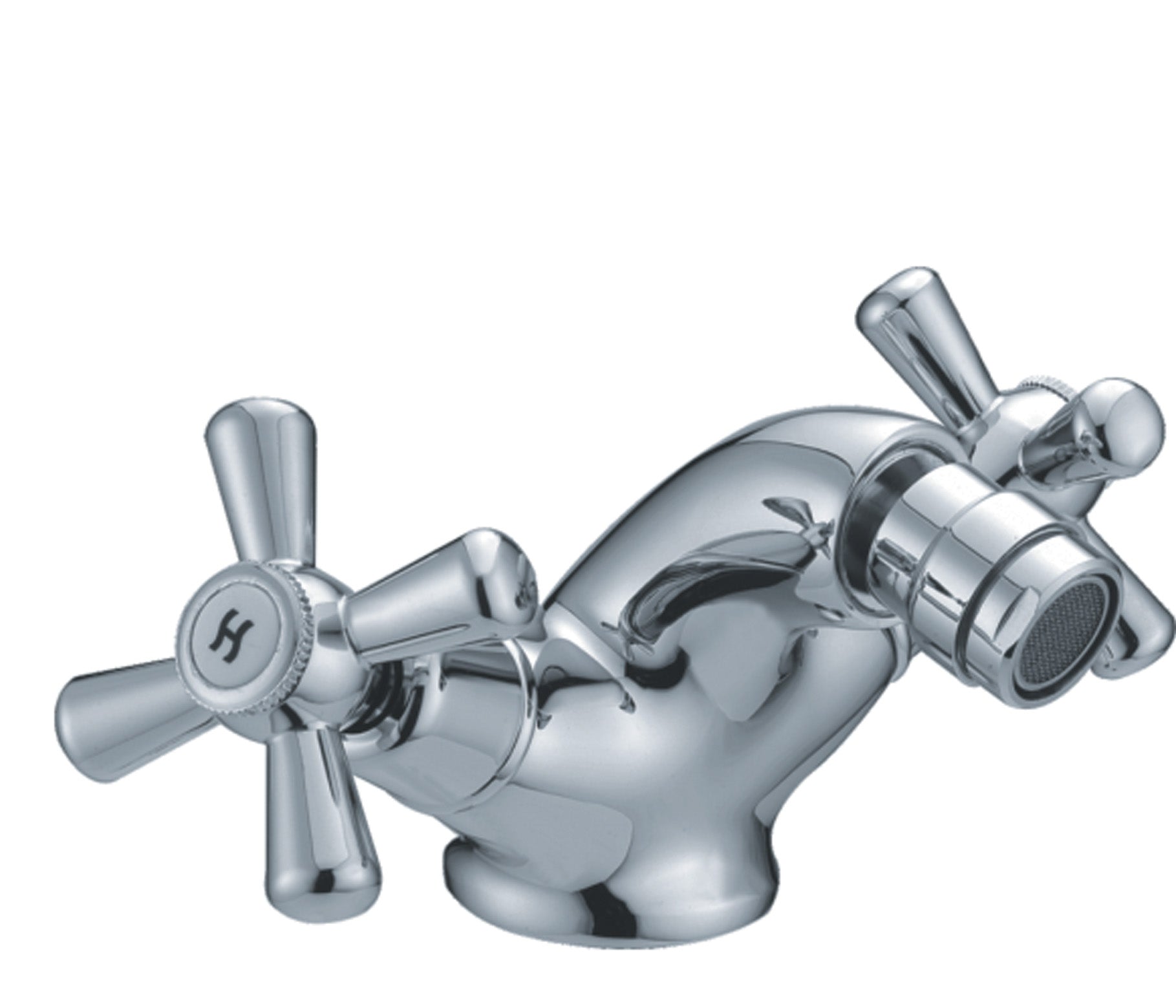 SERIE SOFIA MOD.A  BIDET CROCE CROMO- RUBINETTERIE ASSOCIATE- 1,0 pz