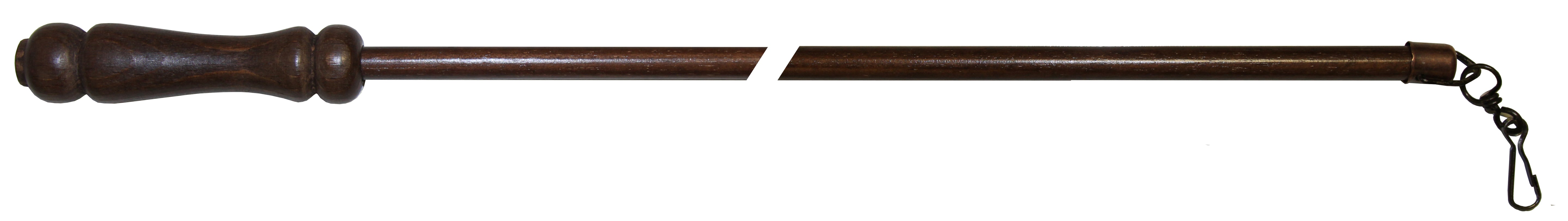 FRUSTA IN LEGNO PER TENDA 125 CM CILIEGIO- 1,0 pz