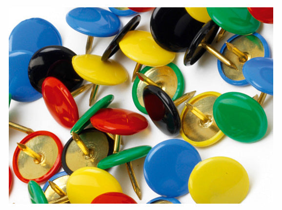 SC PUNTINE DA DISEGNO VERDE 80 PZ- DIESSE- 10,0 pz