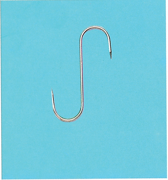 PL GANCIO INOX PER MACELLAIO 100 X 4 MM  5 PZ- 6,0 pz