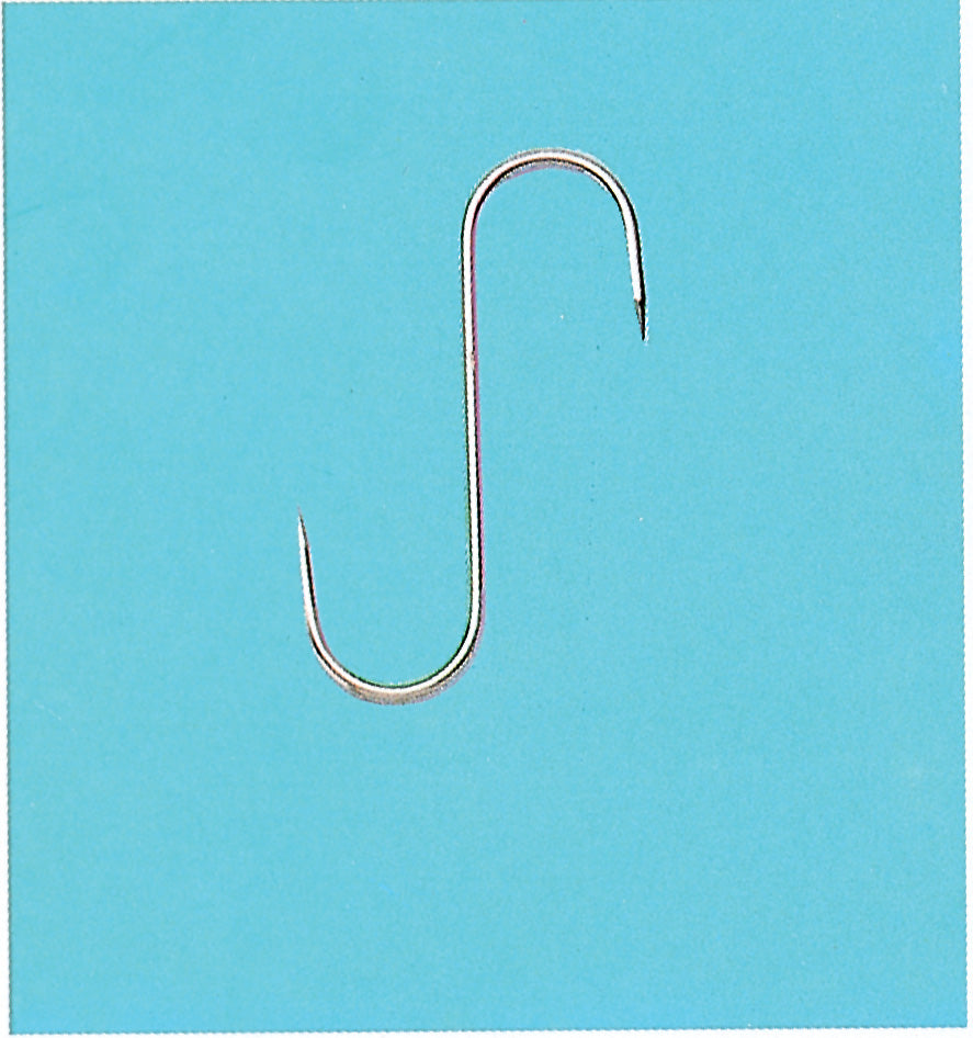 PL GANCIO INOX PER MACELLAIO 120 X 5 MM  3 PZ- 6,0 pz