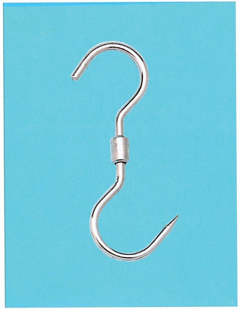 PL GANCIO INOX PER MACELLAIO GIREVOLE 210 X 9 MM- 6,0 pz