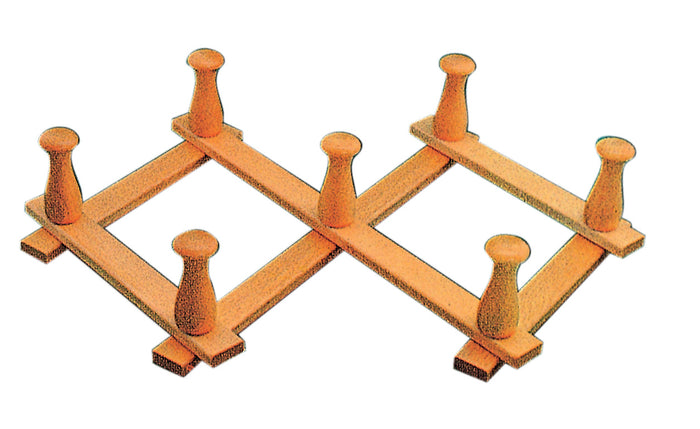 BL APPENDIABITI ESTENSIBILE A 7 GANCI NATURALE- DIESSE- 2,0 blister